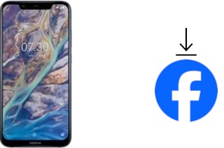 Comment installer Facebook sur un Nokia X7