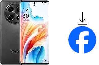 Comment installer Facebook sur un Oppo A2 Pro