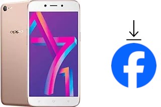 Comment installer Facebook sur un Oppo A71 (2018)