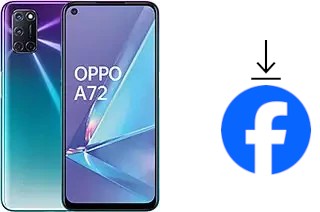 Comment installer Facebook sur un Oppo A72