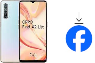 Comment installer Facebook sur un Oppo Find X2 Lite