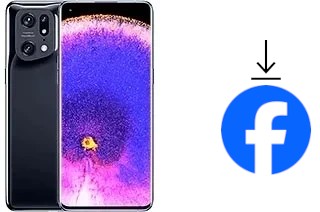 Comment installer Facebook sur un Oppo Find X5 Pro