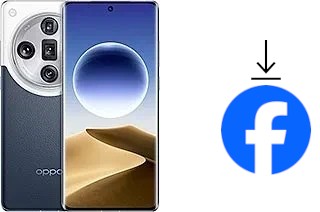 Comment installer Facebook sur un Oppo Find X7 Ultra