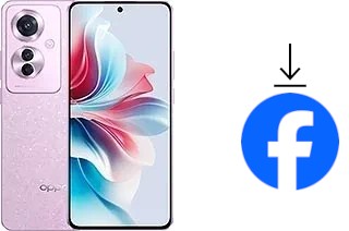 Comment installer Facebook sur un Oppo Reno11 F