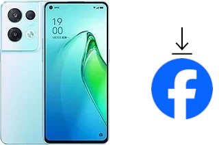 Comment installer Facebook sur un Oppo Reno8 Pro