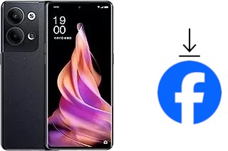 Comment installer Facebook sur un Oppo Reno9