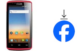 Comment installer Facebook sur un Philips W7555