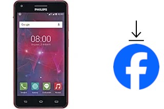 Comment installer Facebook sur un Philips V377