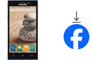 Comment installer Facebook sur un Philips V787