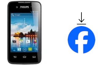 Comment installer Facebook sur un Philips W5510