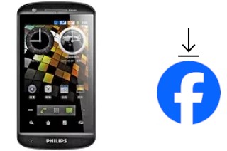 Comment installer Facebook sur un Philips W626