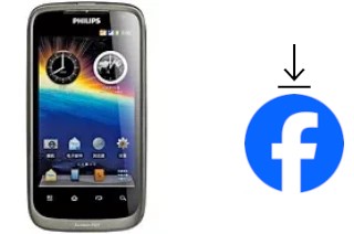 Comment installer Facebook sur un Philips W632