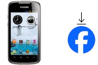 Comment installer Facebook sur un Philips W635