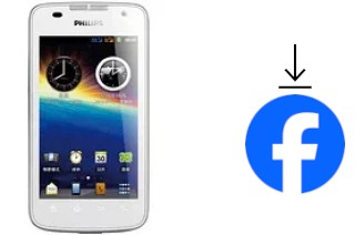 Comment installer Facebook sur un Philips W6350