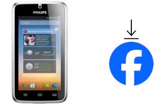 Comment installer Facebook sur un Philips W8500