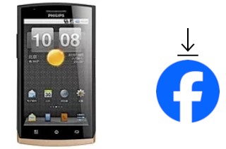 Comment installer Facebook sur un Philips W920