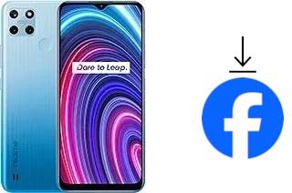 Comment installer Facebook sur un Realme C25Y