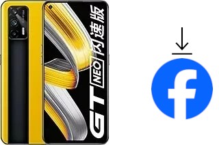 Comment installer Facebook sur un Realme GT Neo Flash