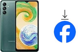 Comment installer Facebook sur un Samsung Galaxy A04s