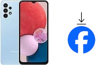 Comment installer Facebook sur un Samsung Galaxy A13 (SM-A137)