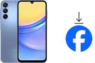 Comment installer Facebook sur un Samsung Galaxy A15 5G