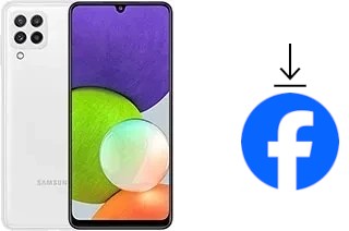 Comment installer Facebook sur un Samsung Galaxy A22