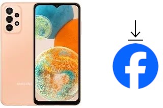 Comment installer Facebook sur un Samsung Galaxy A23 5G