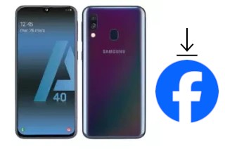 Comment installer Facebook sur un Samsung Galaxy A40s