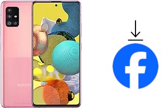 Comment installer Facebook sur un Samsung Galaxy A51 5G