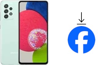 Comment installer Facebook sur un Samsung Galaxy A52s 5G