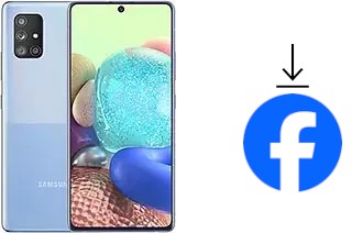 Comment installer Facebook sur un Samsung Galaxy A Quantum