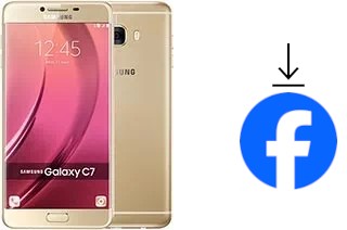 Comment installer Facebook sur un Samsung Galaxy C7