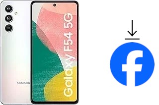 Comment installer Facebook sur un Samsung Galaxy F54