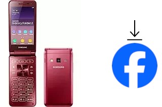 Comment installer Facebook sur un Samsung Galaxy Folder2