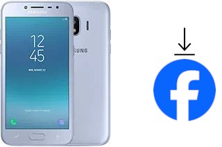 Comment installer Facebook sur un Samsung Galaxy J2 Pro (2018)