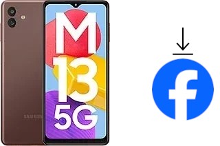 Comment installer Facebook sur un Samsung Galaxy M13 5G