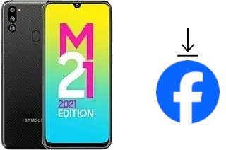 Comment installer Facebook sur un Samsung Galaxy M21 2021