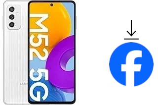 Comment installer Facebook sur un Samsung Galaxy M52 5G