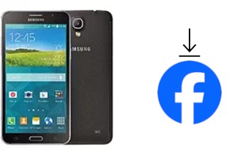 Comment installer Facebook sur un Samsung Galaxy Mega 2