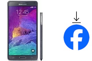 Comment installer Facebook sur un Samsung Galaxy Note 4