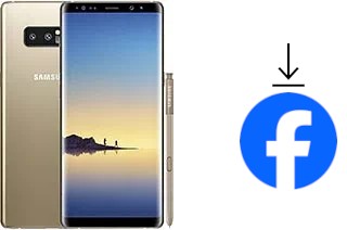 Comment installer Facebook sur un Samsung Galaxy Note8