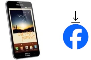 Comment installer Facebook sur un Samsung Galaxy Note N7000