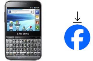 Comment installer Facebook sur un Samsung Galaxy Pro B7510