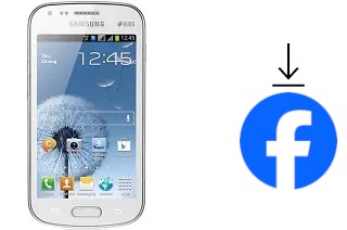 Comment installer Facebook sur un Samsung Galaxy S Duos S7562