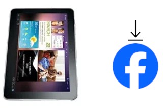 Comment installer Facebook sur un Samsung Galaxy Tab 10.1 P7510