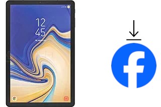 Comment installer Facebook sur un Samsung Galaxy Tab S4 10.5