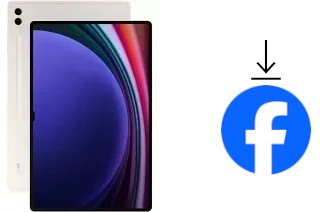 Comment installer Facebook sur un Samsung Galaxy Tab S9 Ultra