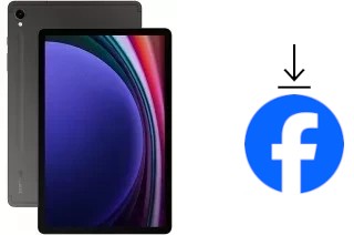 Comment installer Facebook sur un Samsung Galaxy Tab S9