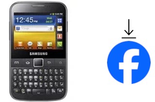 Comment installer Facebook sur un Samsung Galaxy Y Pro B5510