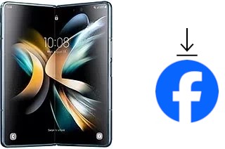 Comment installer Facebook sur un Samsung Galaxy Z Fold4